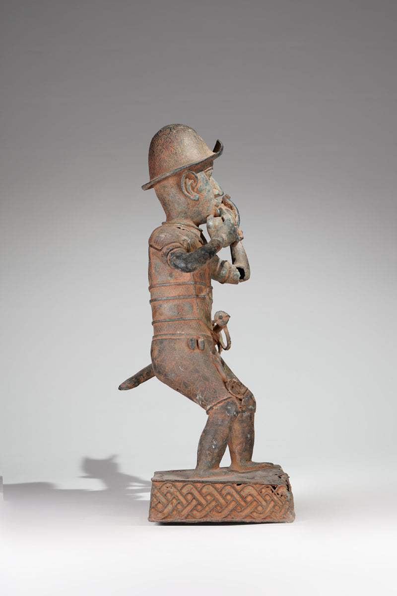 A copy of a sculpture in the Benin style, Okpia