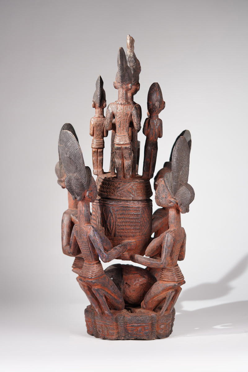 Olowe of Ise is considered the foremost Yoruba carver