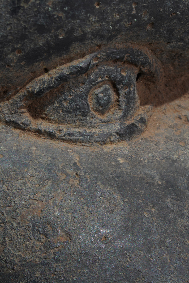 A Queen mother bronze head