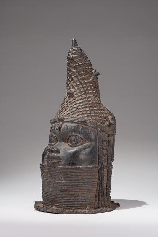 Iy’ọba, a Queen mother brass head