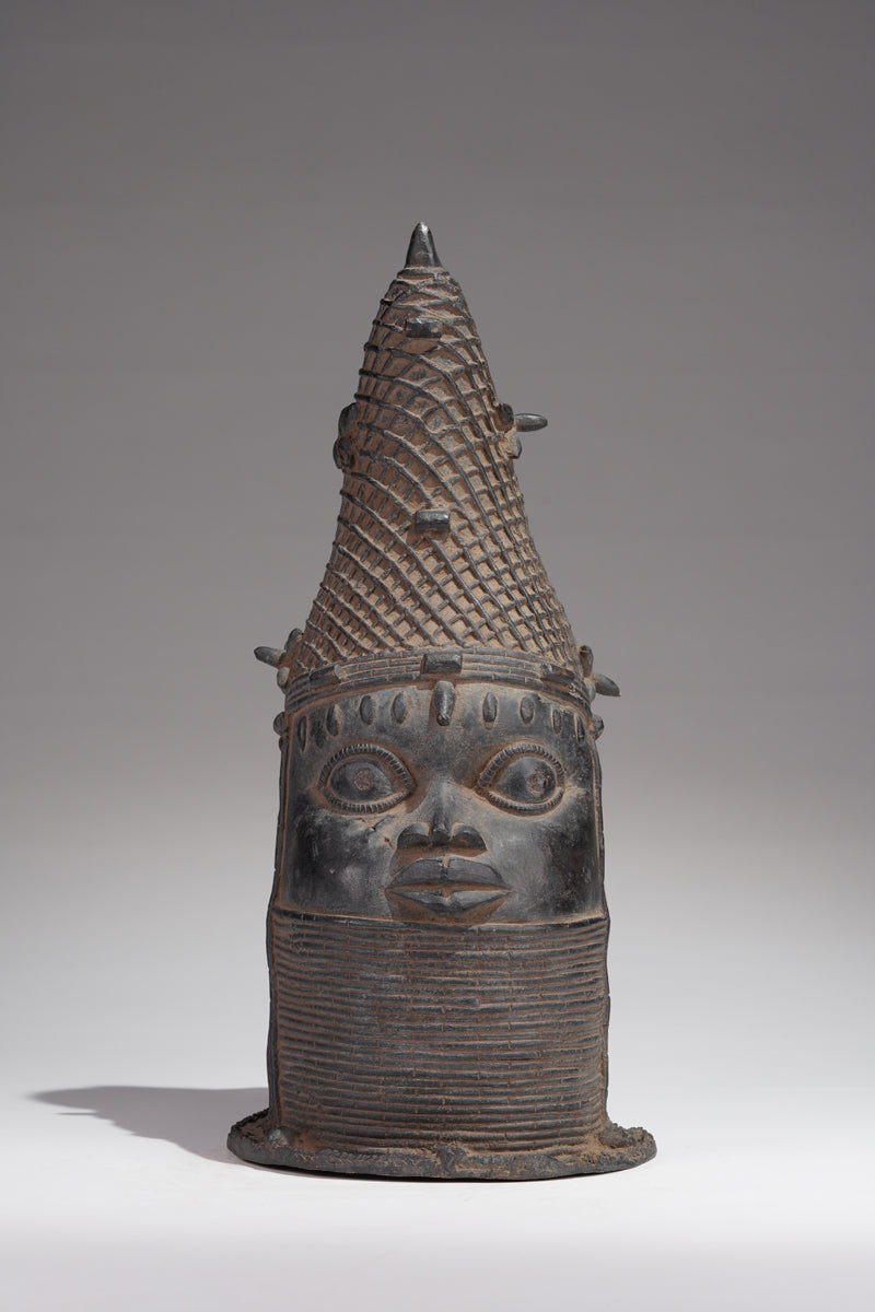 Iy’ọba, a Queen mother brass head