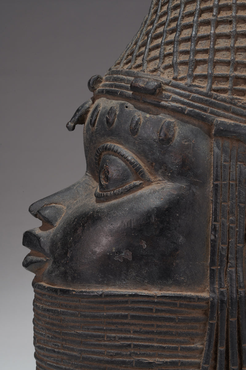 Iy’ọba, a Queen mother brass head