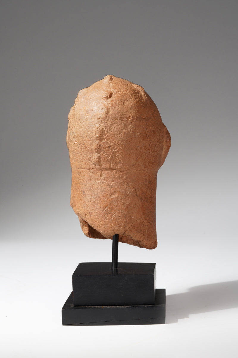 A fragmentary terracotta head in the Katsina style