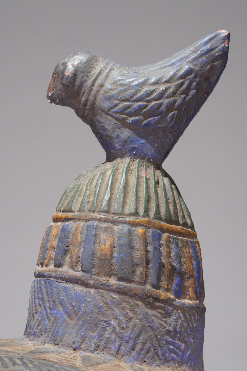 An amazing Yoruba horseman sculpture