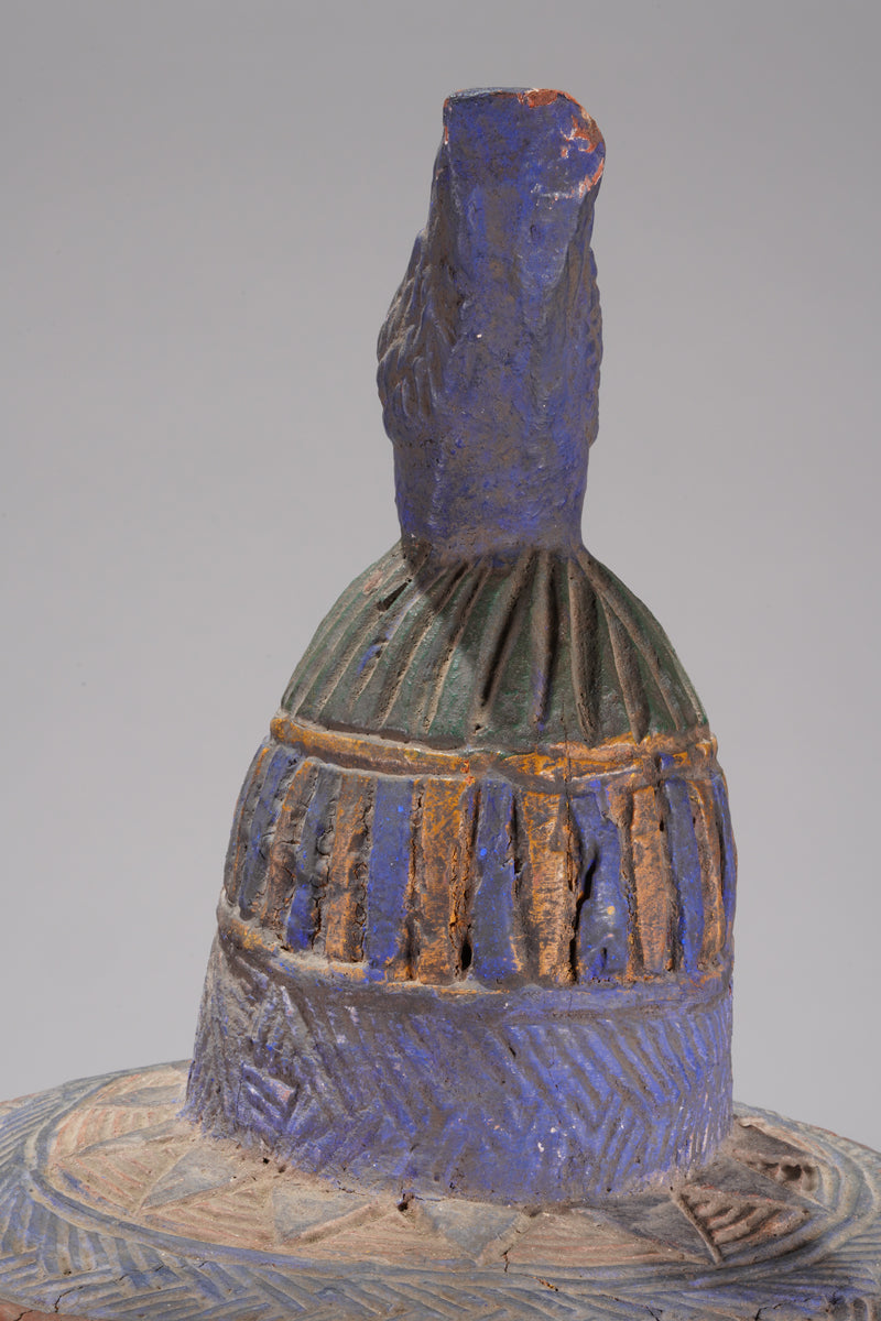 An amazing Yoruba horseman sculpture