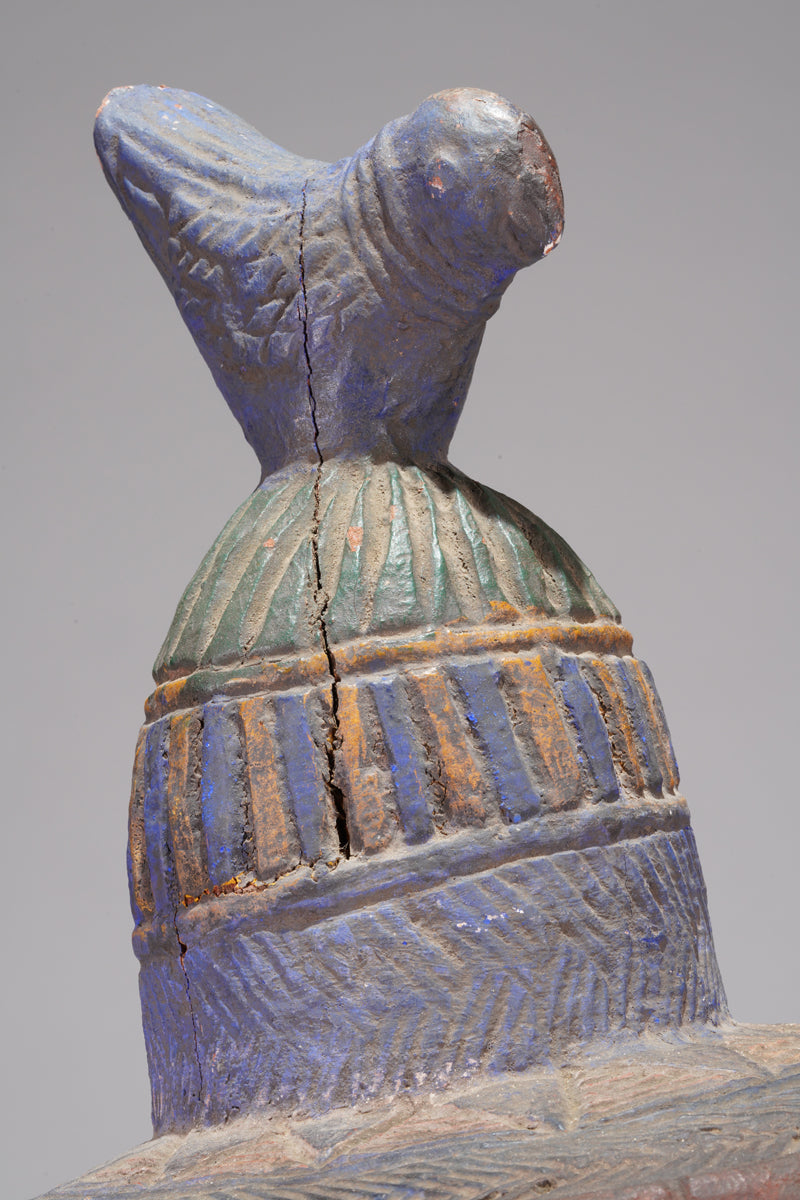 An amazing Yoruba horseman sculpture