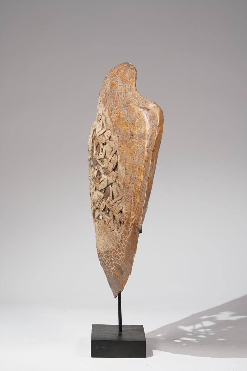 Fragmentary Karett turtle of a Bamum