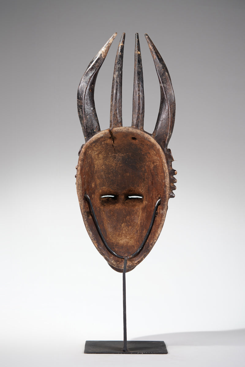 An outstanding Baule mask of the Sakassou region