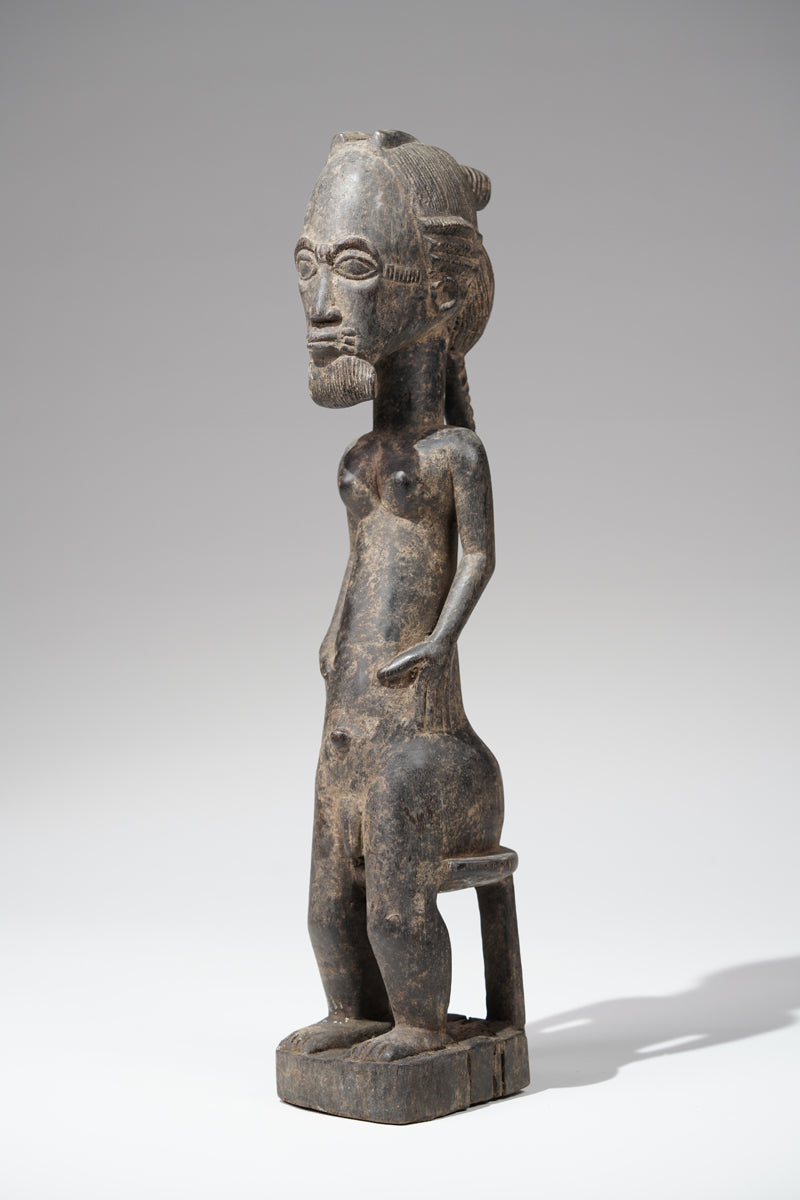 A Baule sculpture from the Mbahiakro region