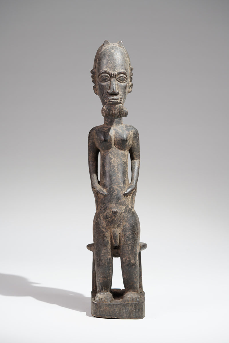 A Baule sculpture from the Mbahiakro region