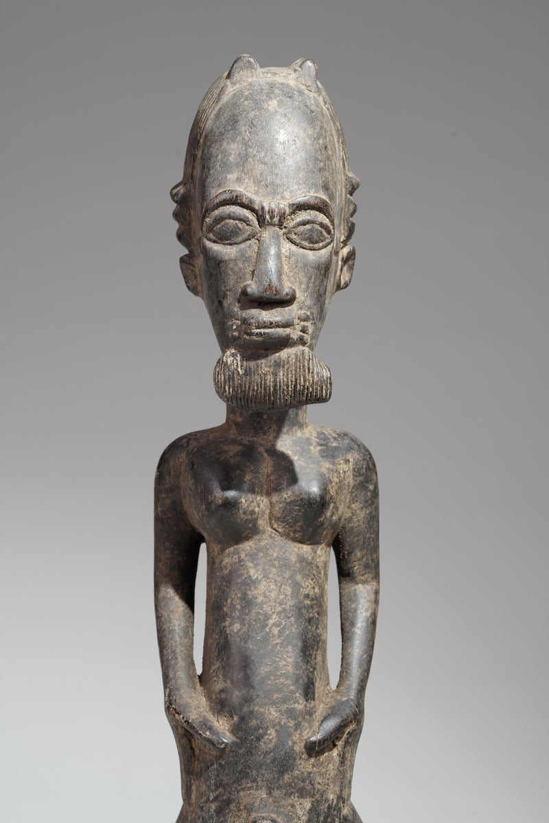 A Baule sculpture from the Mbahiakro region