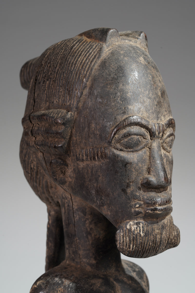 A Baule sculpture from the Mbahiakro region