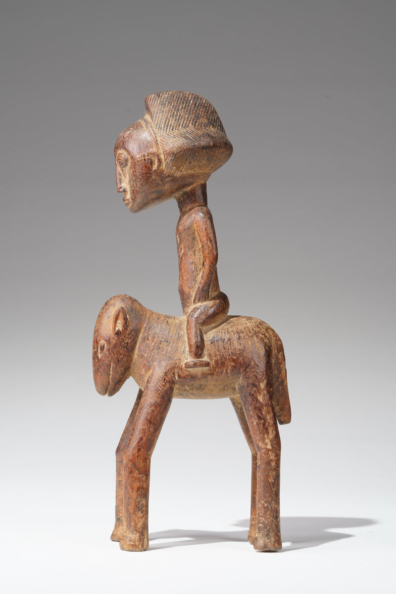 A Baule horse rider from the Sakassou region