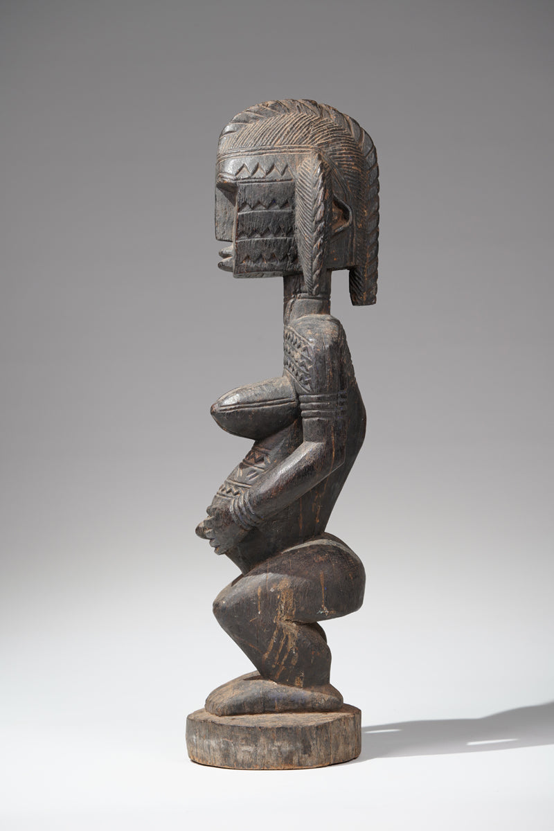 A Bamana N'jeleni sculpture from the Diola region