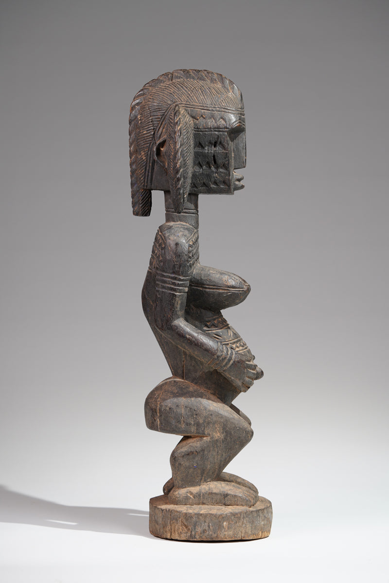 A Bamana N'jeleni sculpture from the Diola region