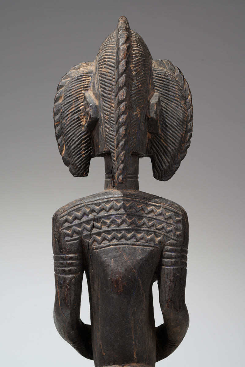 A Bamana N'jeleni sculpture from the Diola region