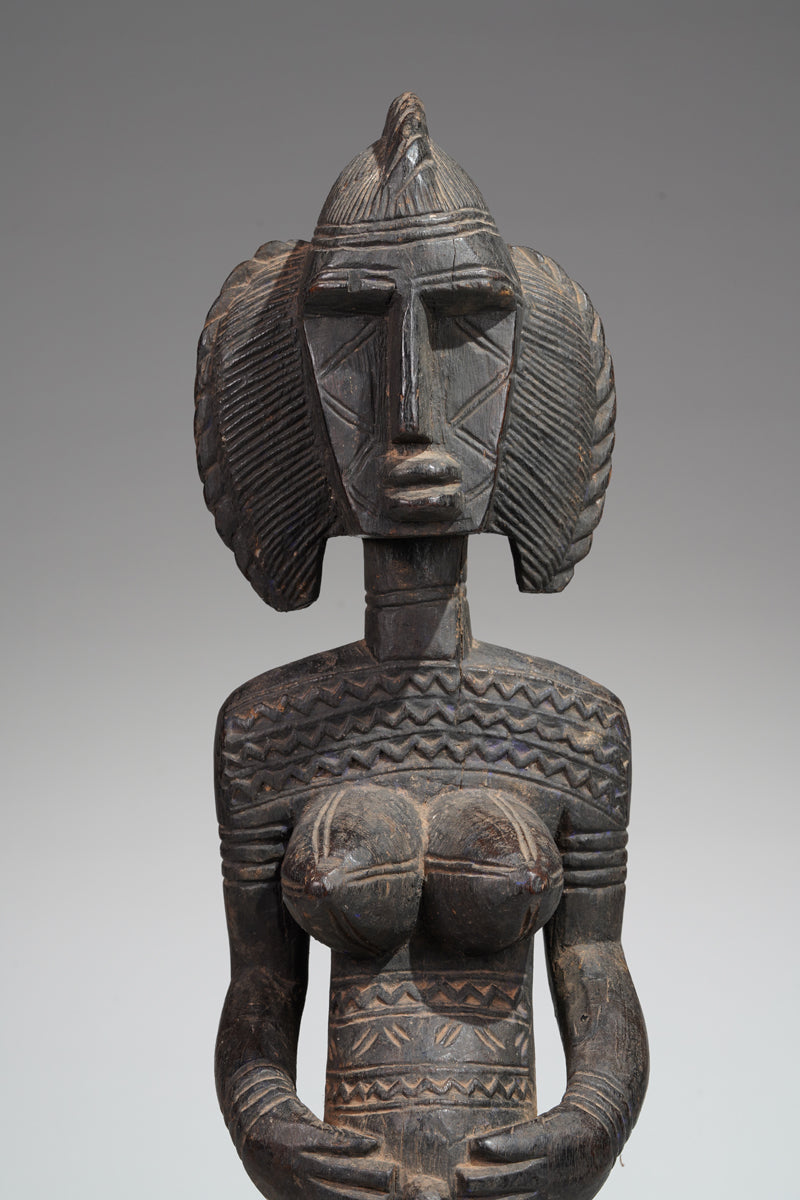 A Bamana N'jeleni sculpture from the Diola region