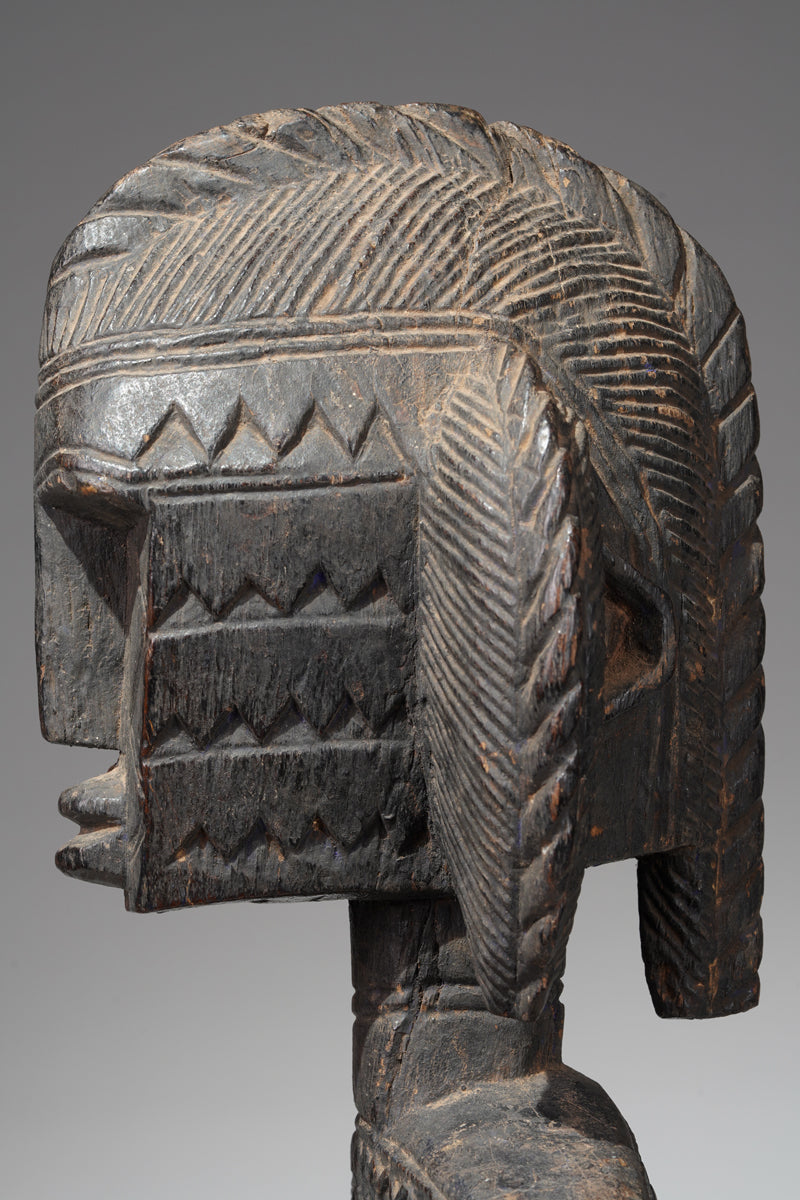 A Bamana N'jeleni sculpture from the Diola region