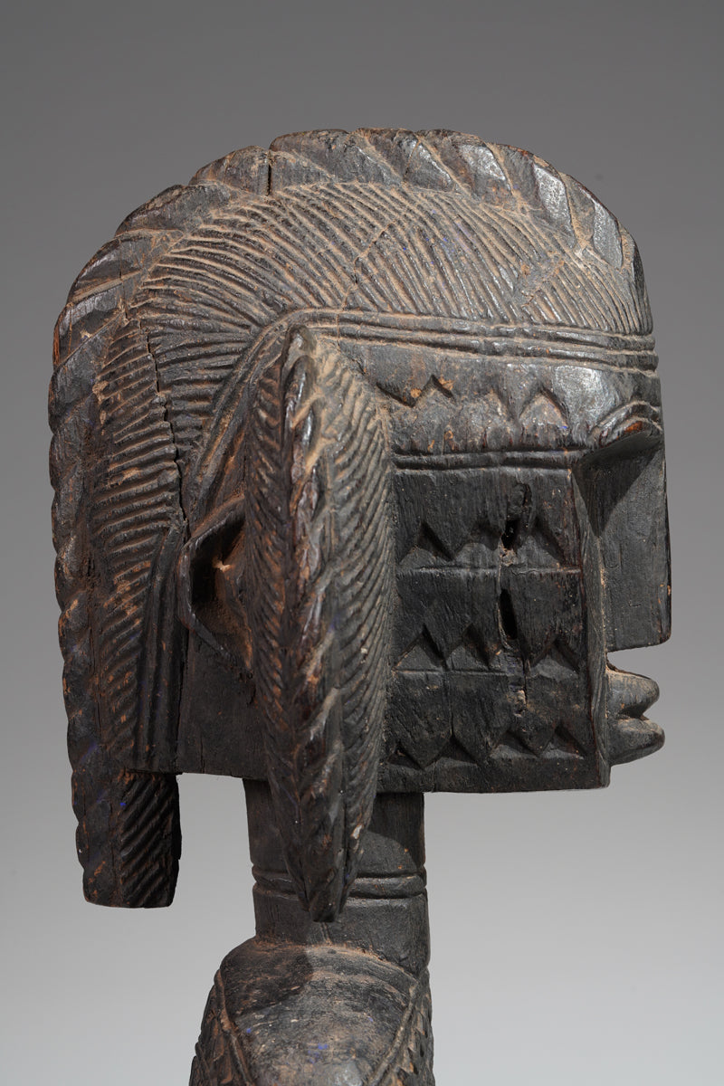 A Bamana N'jeleni sculpture from the Diola region