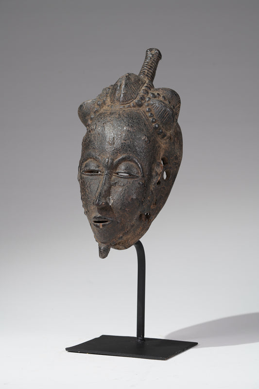 A Baule mask from the Toumodi region