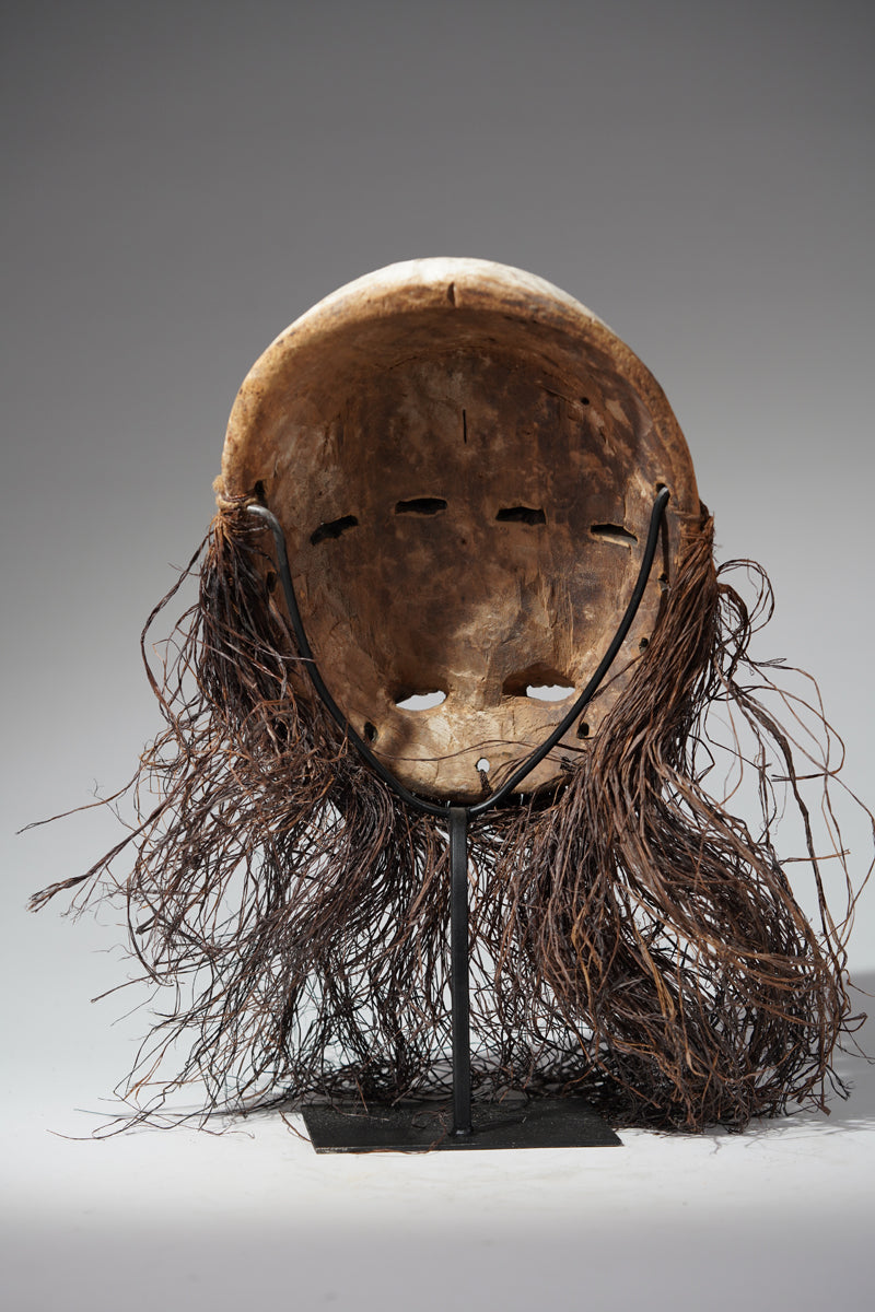 A double faced Lega Bwami mask