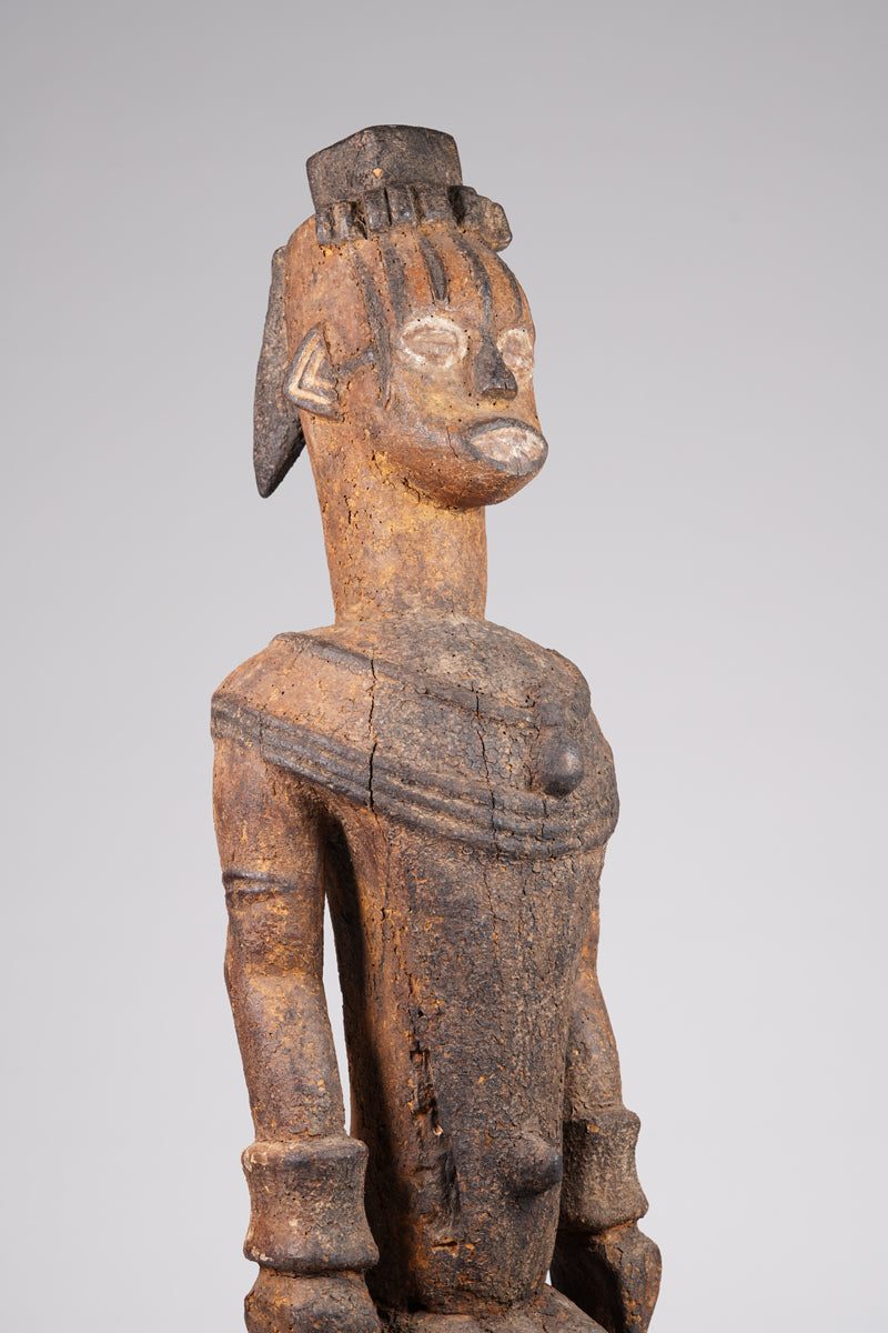 A male Urhobo sculpture