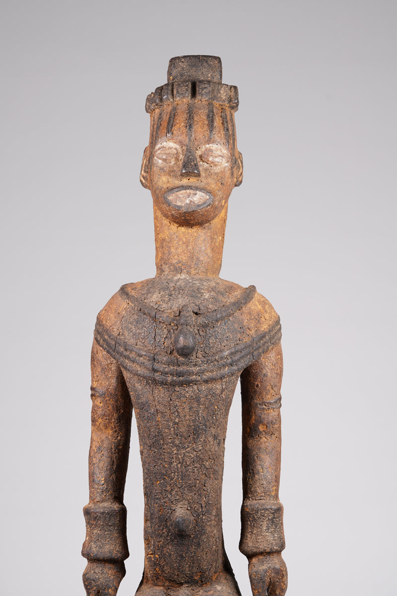 A male Urhobo sculpture