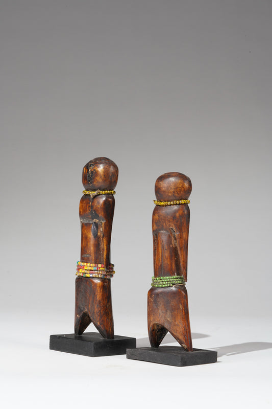 A Moba sculpture duo