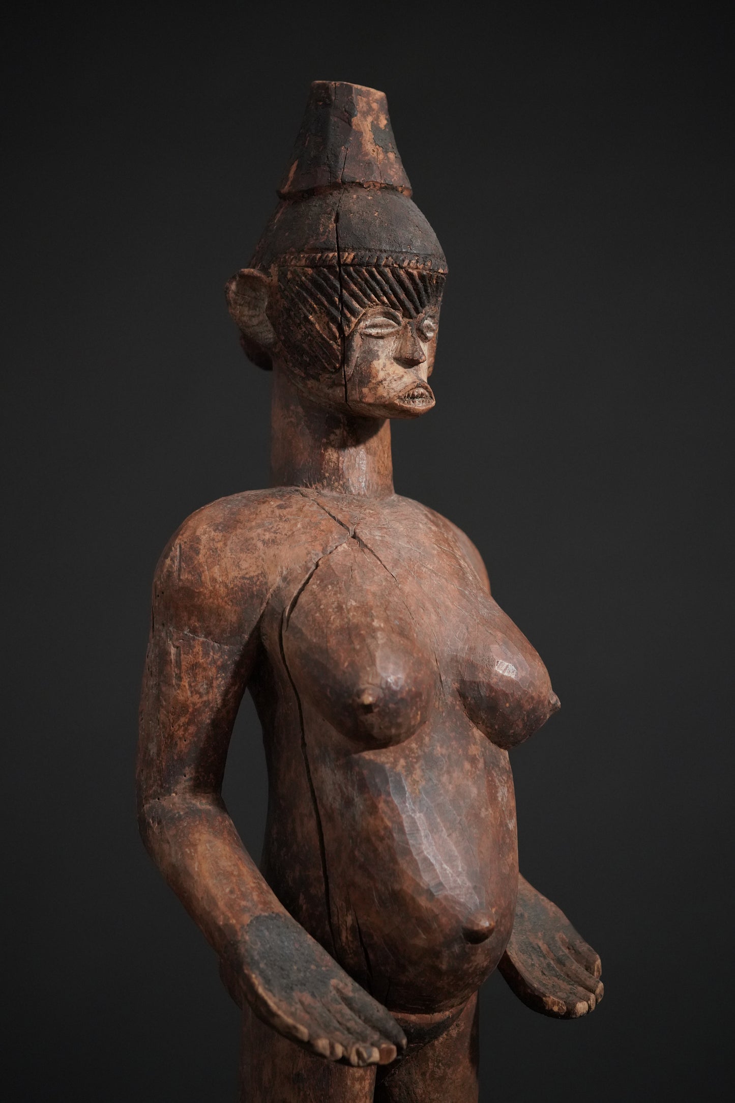 A big female Igbo Alusi Statue