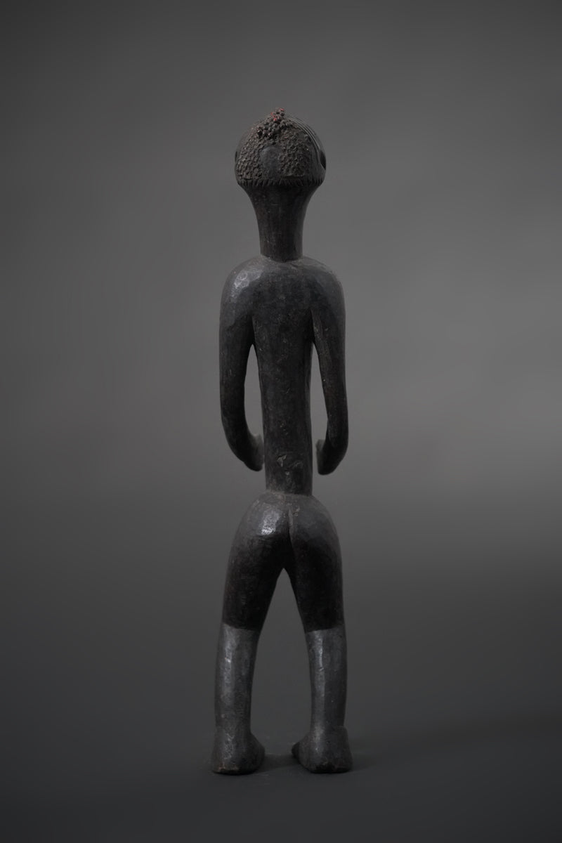 An anthropomorphic female Chamba sculpture