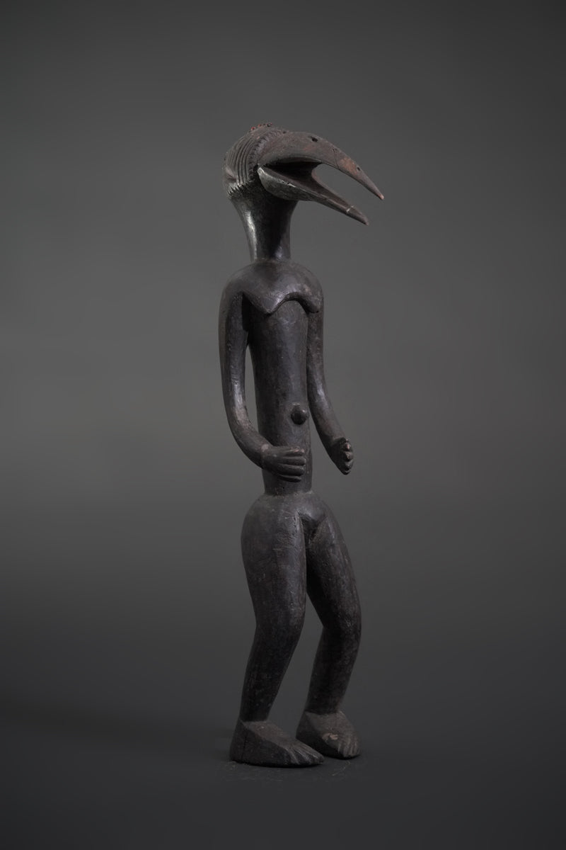 An anthropomorphic female Chamba sculpture