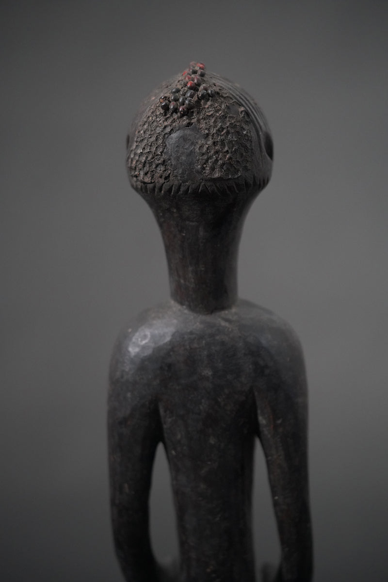 An anthropomorphic female Chamba sculpture