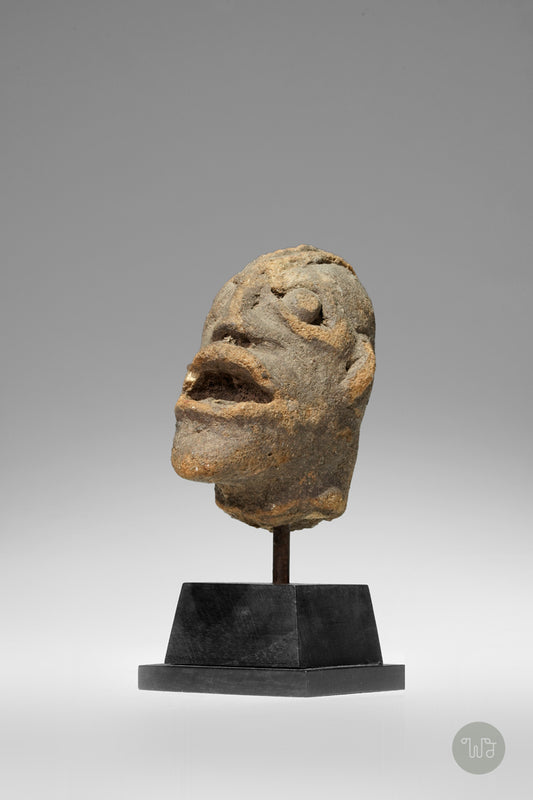 A fragmentary Komaland terracotta head