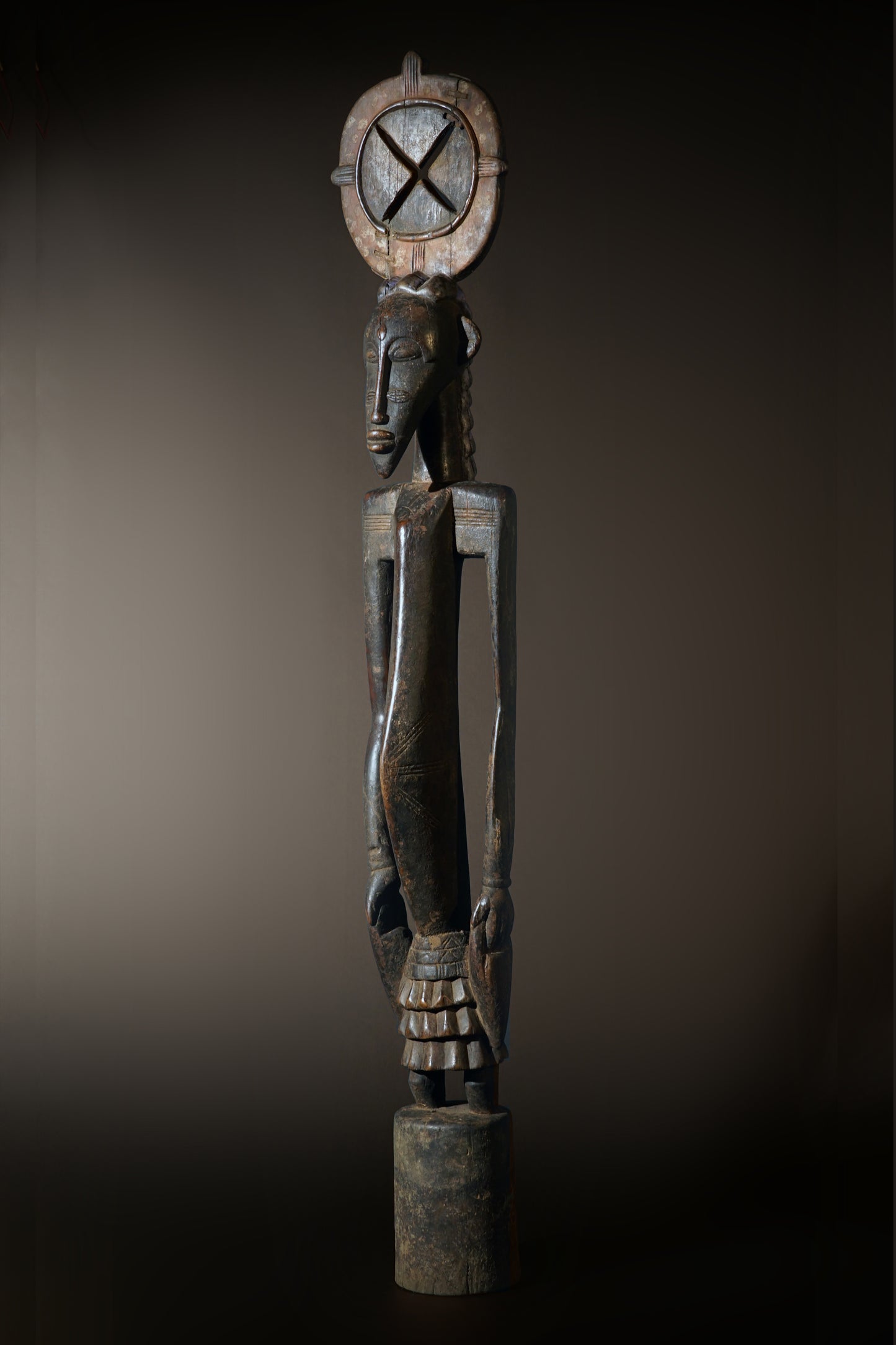 A large, male Senufo sculpture