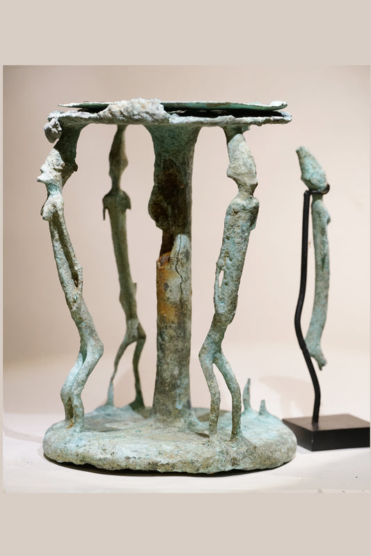 A fragmentary Dogon Tabouret