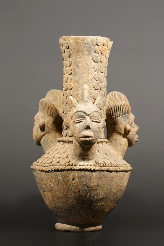 A large Ibo or Calabar vessel