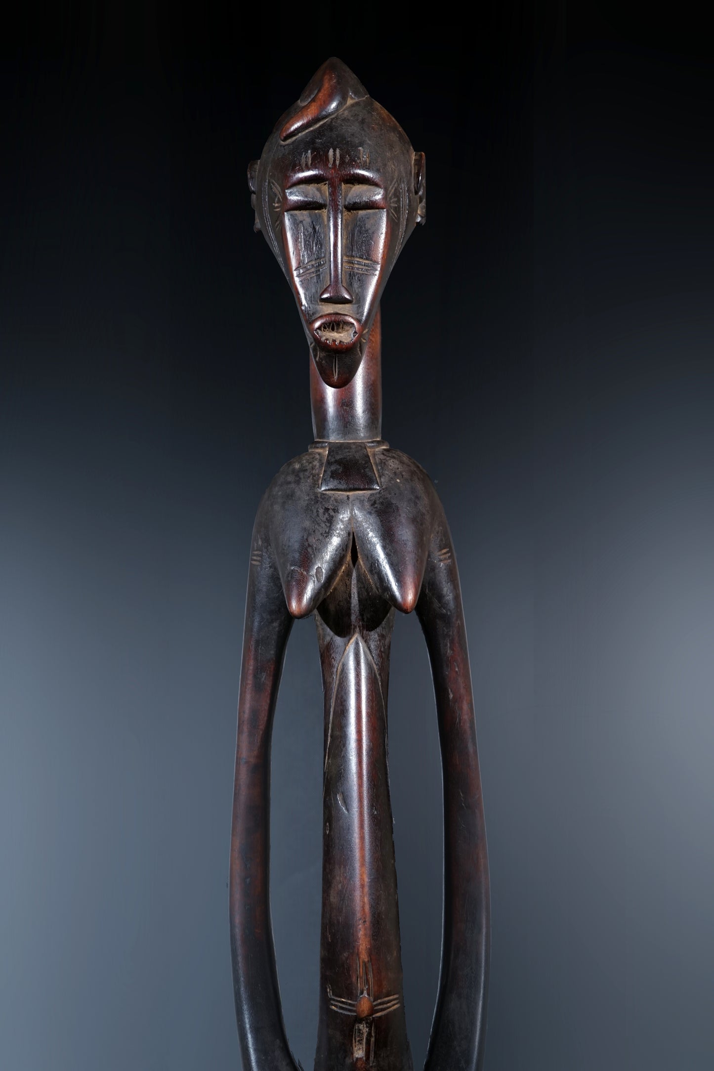 An exceptional female Senufo Rhytmpounder