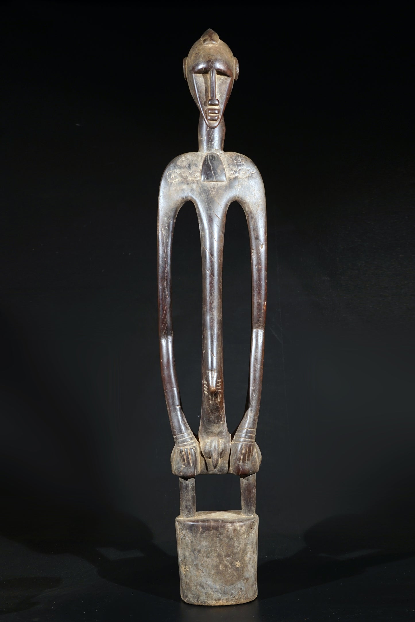 A male Senufo Rhythmpounder called "déblé"