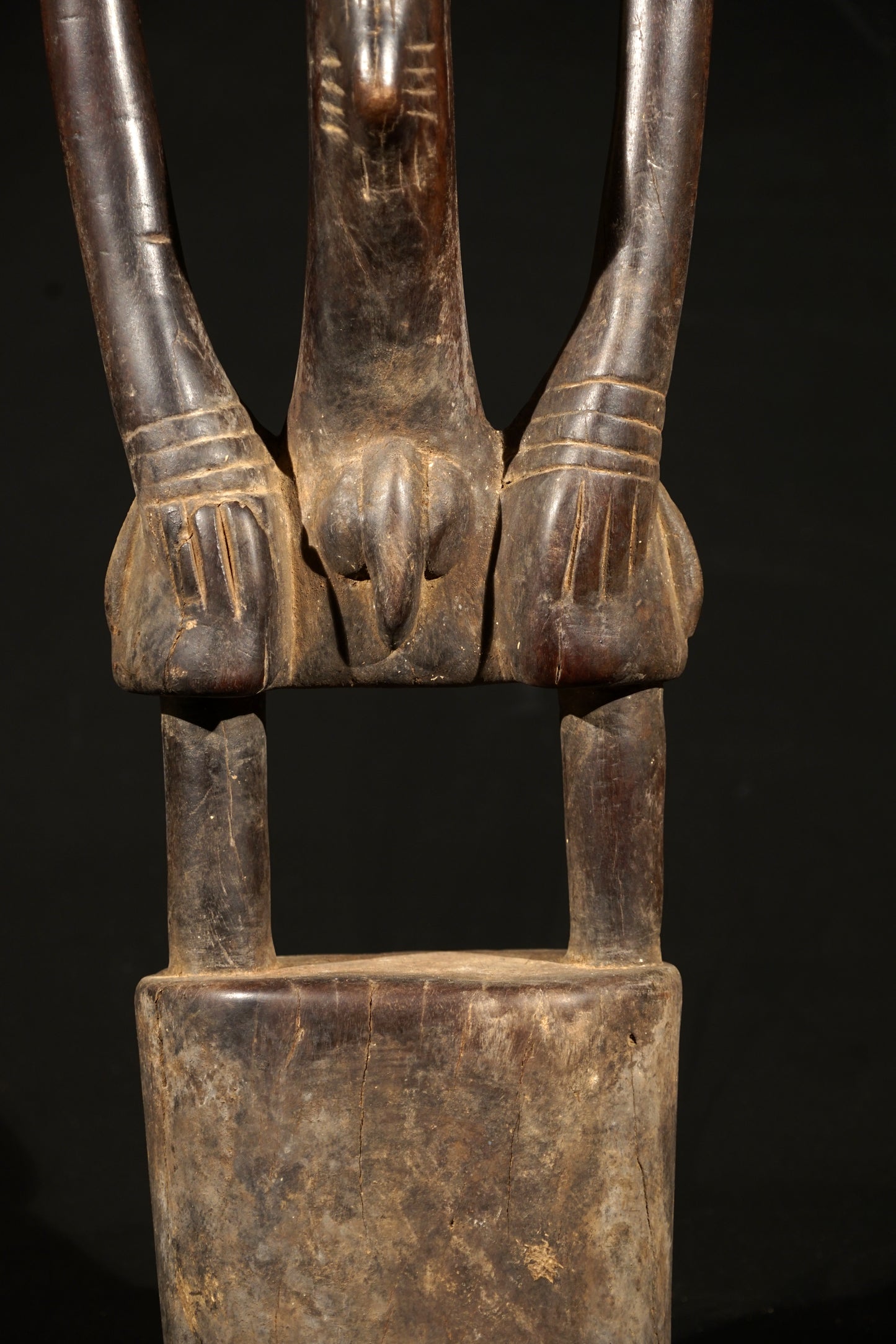 A male Senufo Rhythmpounder called "déblé"