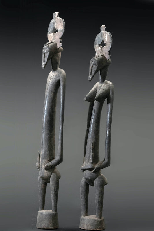 A high aged Senufo couple