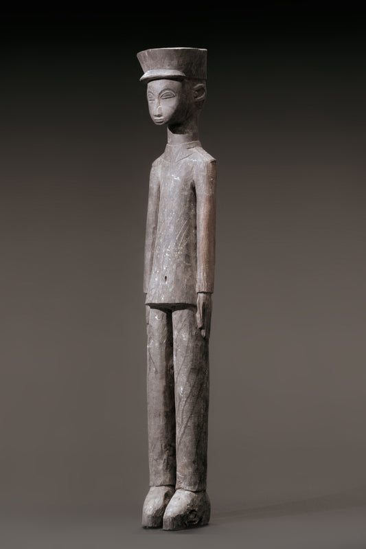 A large male sculpture of Kilite Noufé (1940 - 2013)