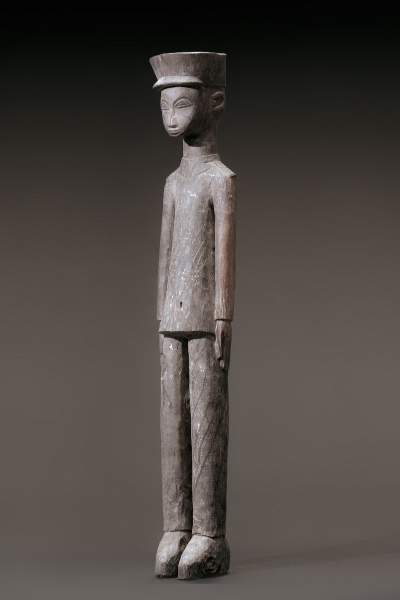 A large male sculpture of Kilite Noufé (1940 - 2013)