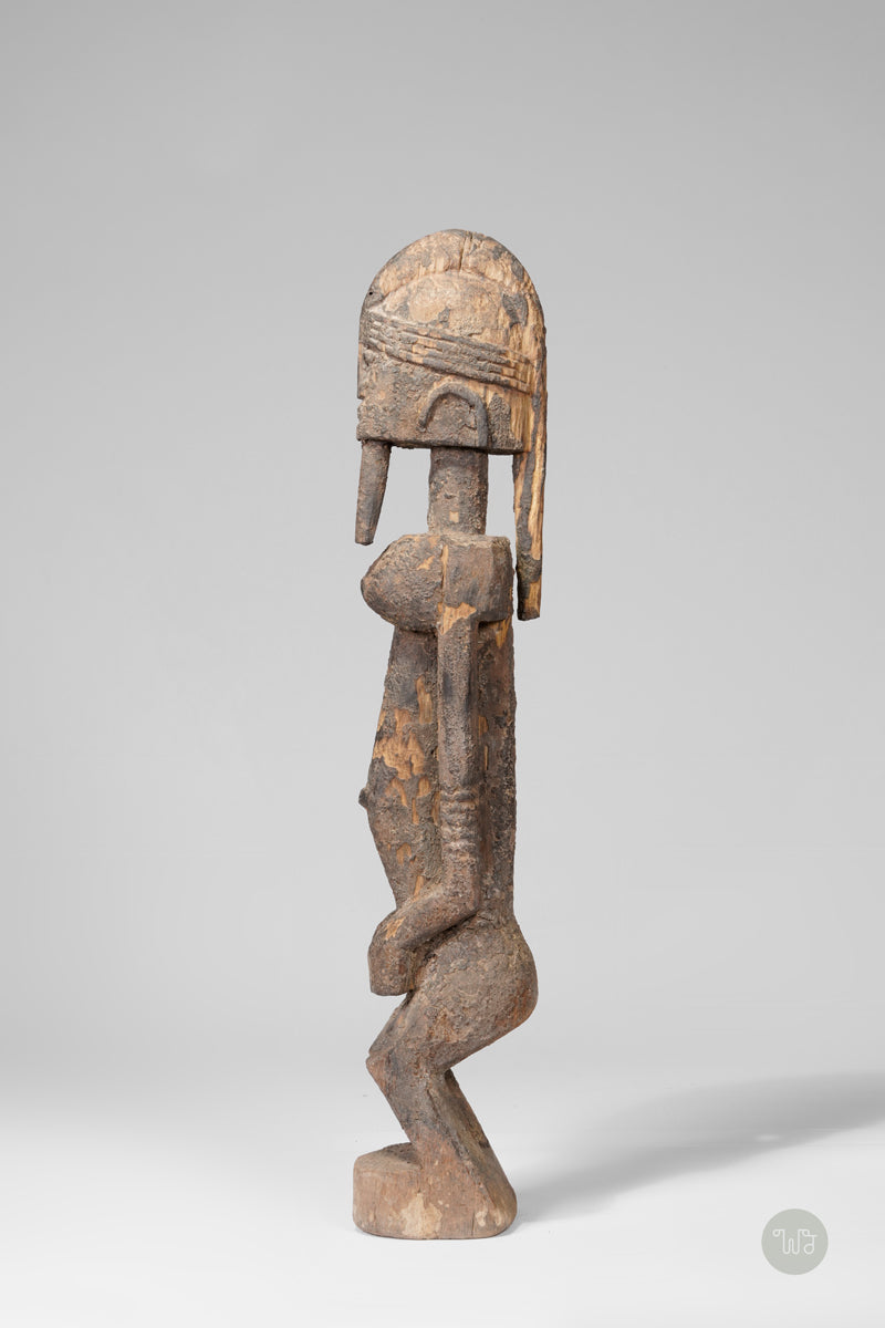 A fragmented male Dogon sculpture