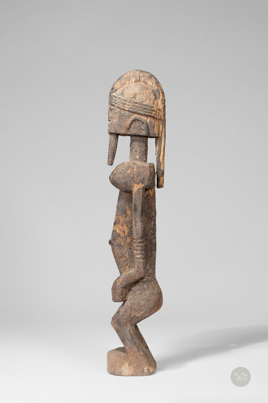 A fragmented male Dogon sculpture