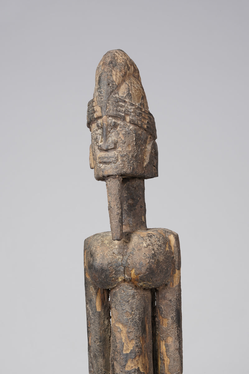 A fragmented male Dogon sculpture