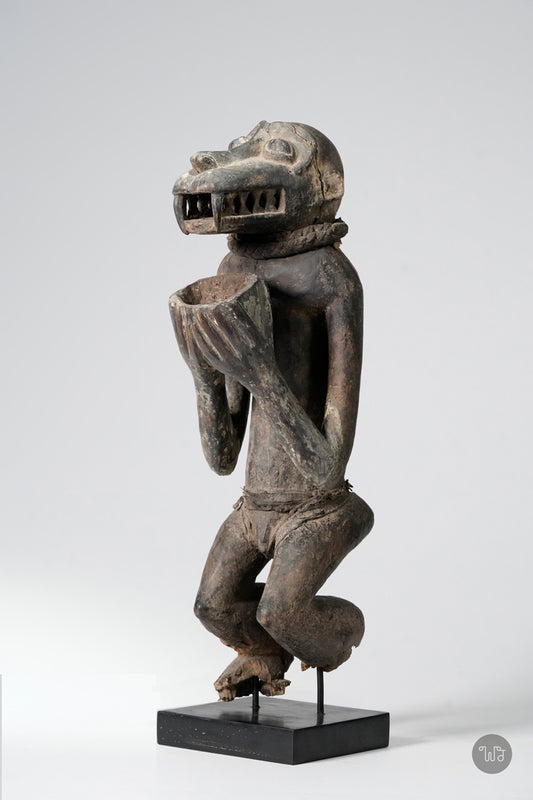 A fragmentary Baule monkey