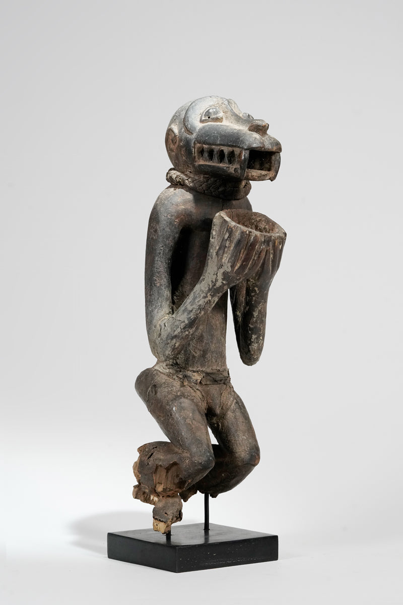 A fragmentary Baule monkey