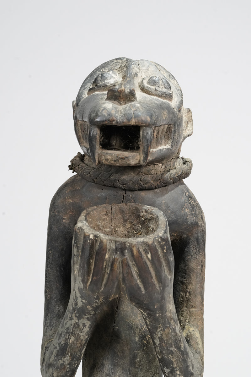 A fragmentary Baule monkey