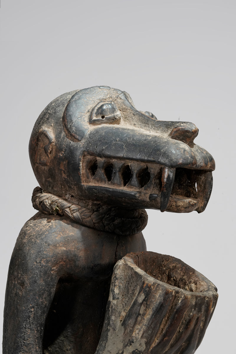 A fragmentary Baule monkey